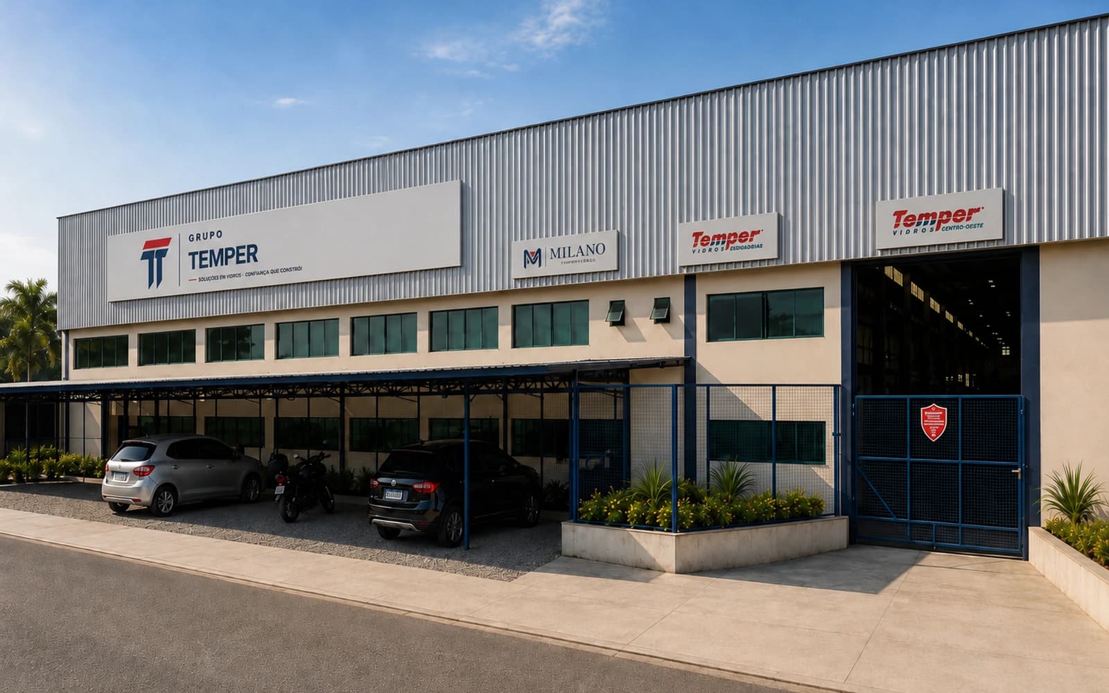 Sede industrial do Grupo Temper em Aparecida de Goiânia